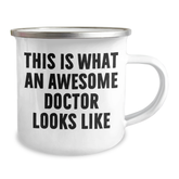 Funny Doctor Gifts for Him - This Is What An Awesome Doctor Looks Like, Camping Mug for Father's Day from Men - Image 2